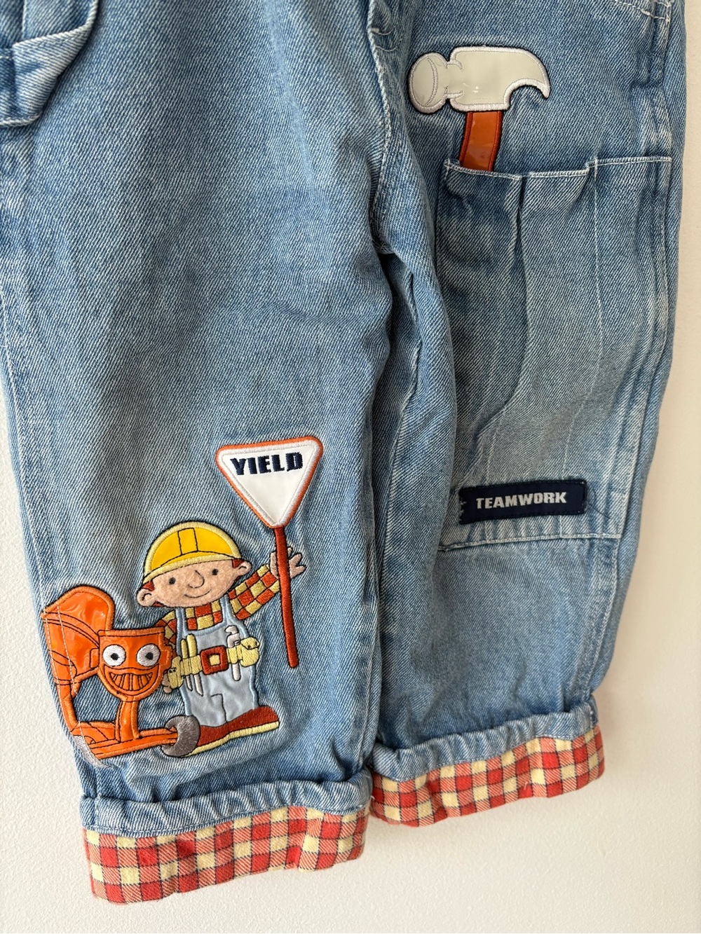 Bob the Builder Vintage Denim Overalls - Picture 2 of 6